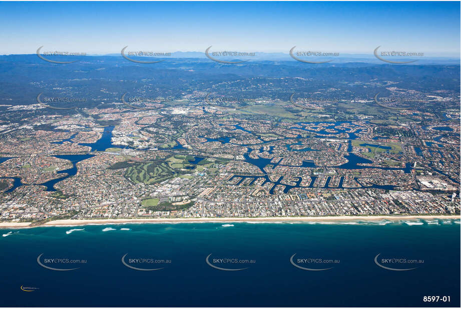 Aerial Photo Mermaid Beach QLD Aerial Photography