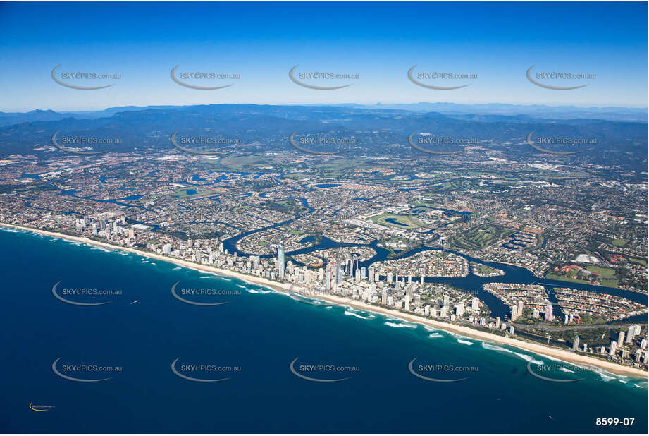 Aerial Photo Surfers Paradise QLD Aerial Photography