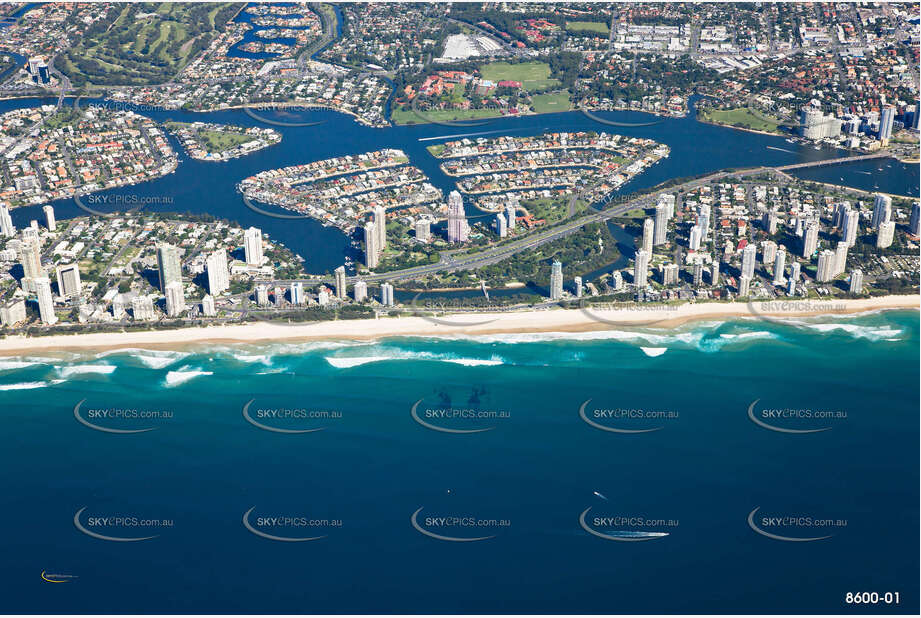 Aerial Photo Main Beach QLD Aerial Photography