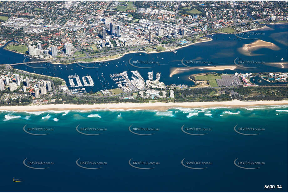 Aerial Photo Main Beach QLD Aerial Photography