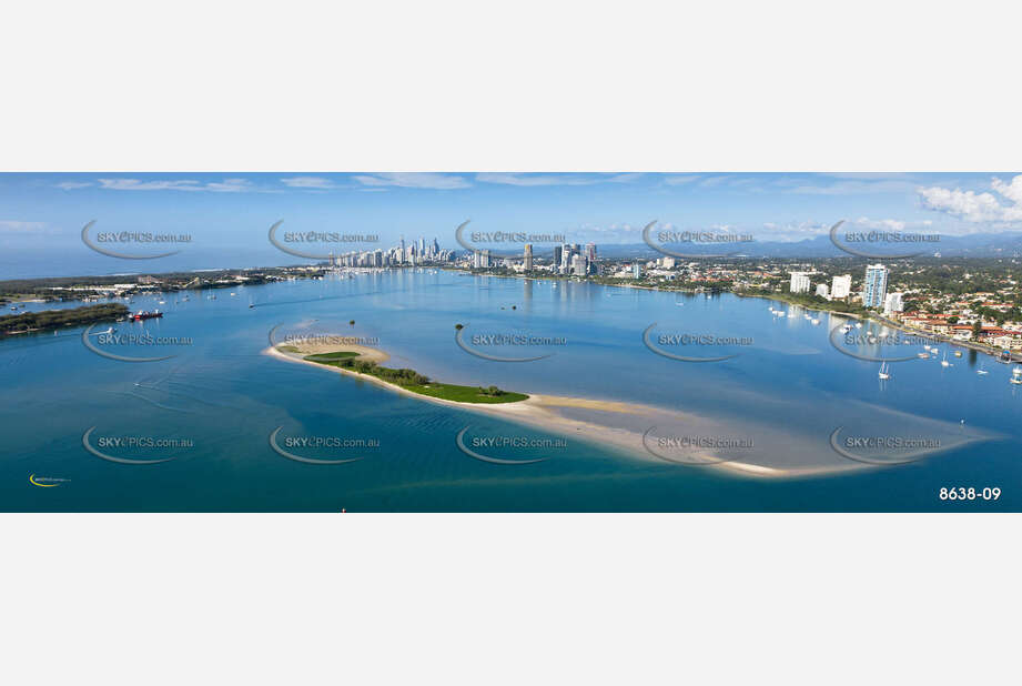 The Gold Coast Broadwater QLD Aerial Photography