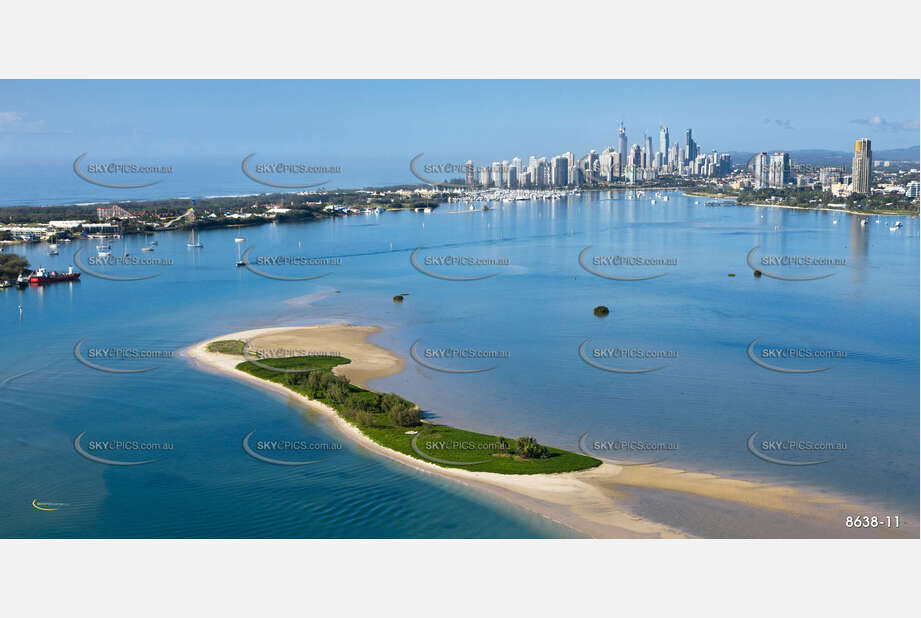 The Gold Coast Broadwater QLD Aerial Photography