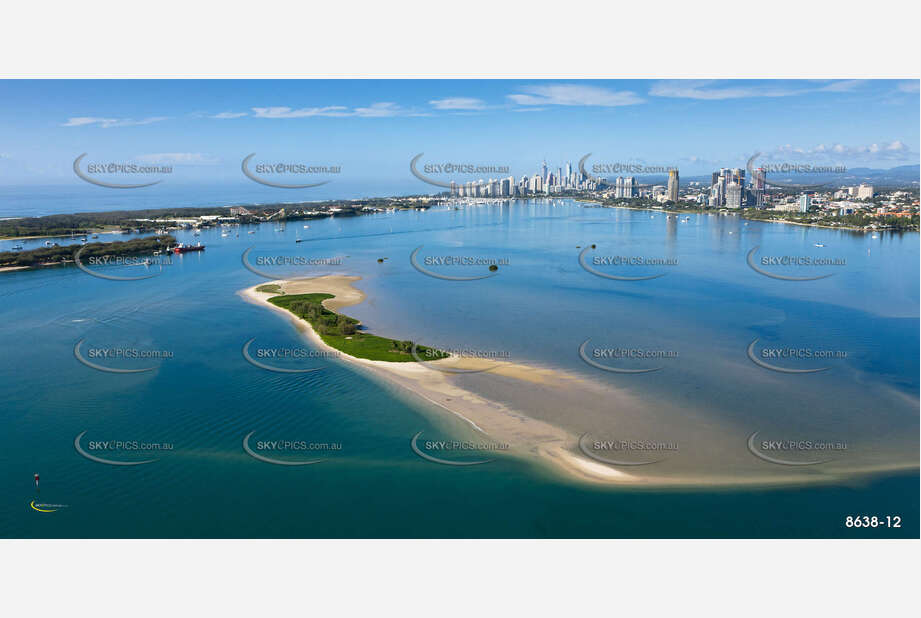 The Gold Coast Broadwater QLD Aerial Photography