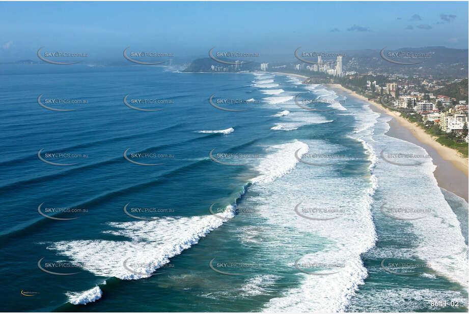 Aerial Photo Mermaid Beach QLD Aerial Photography