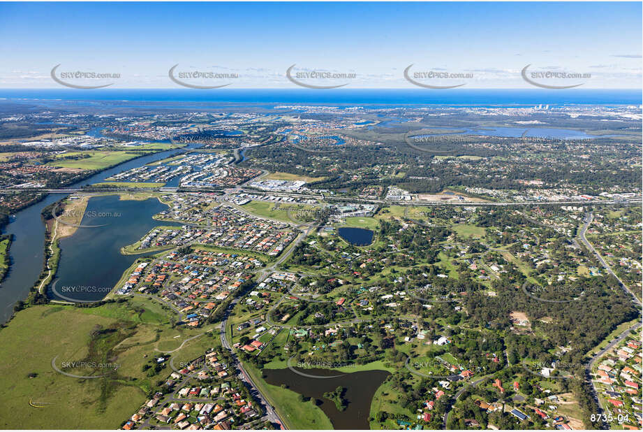 Aerial Photo Oxenford QLD Aerial Photography