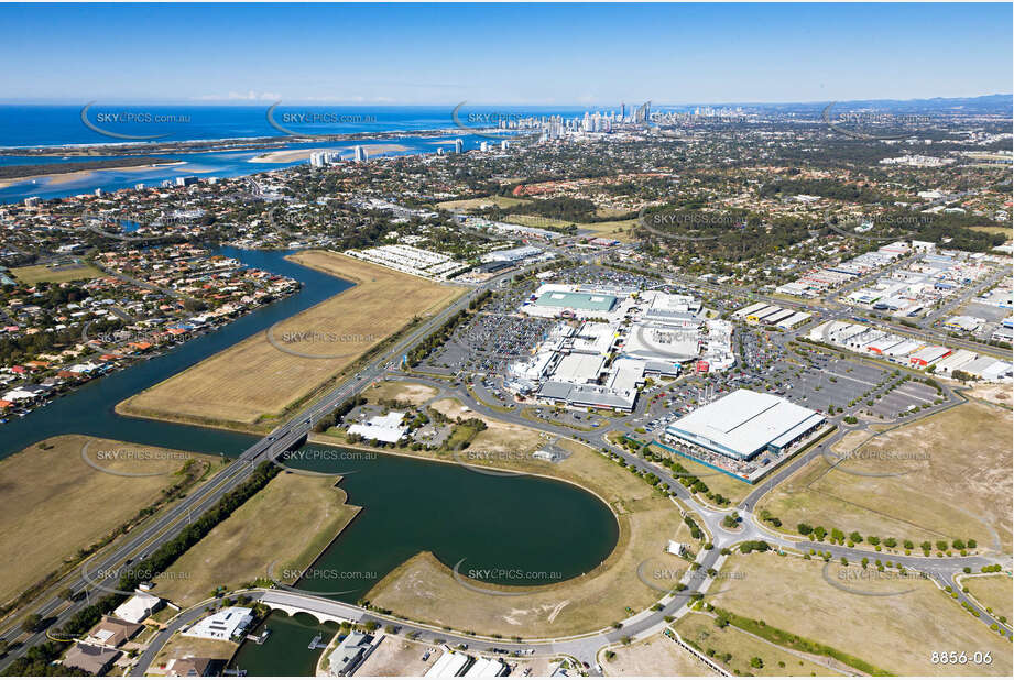 Aerial Photo Biggera Waters QLD Aerial Photography