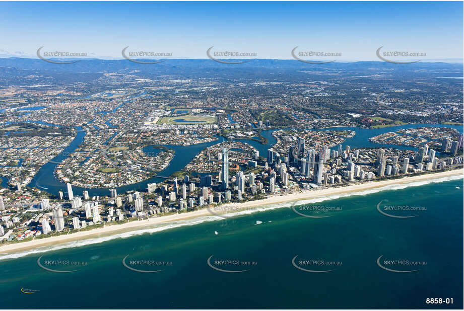 Aerial Photo Surfers Paradise QLD Aerial Photography