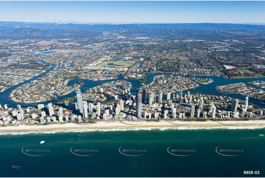 Aerial Photo Surfers Paradise QLD Aerial Photography