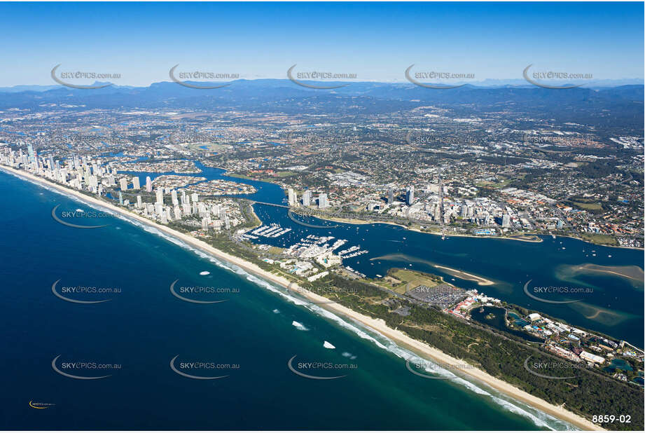 Aerial Photo Main Beach QLD Aerial Photography