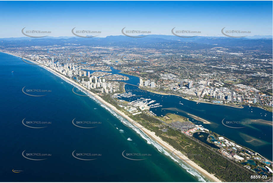 Aerial Photo Main Beach QLD Aerial Photography