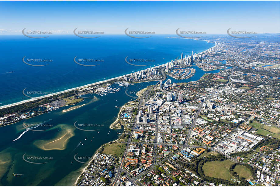 Aerial Photo Southport QLD Aerial Photography