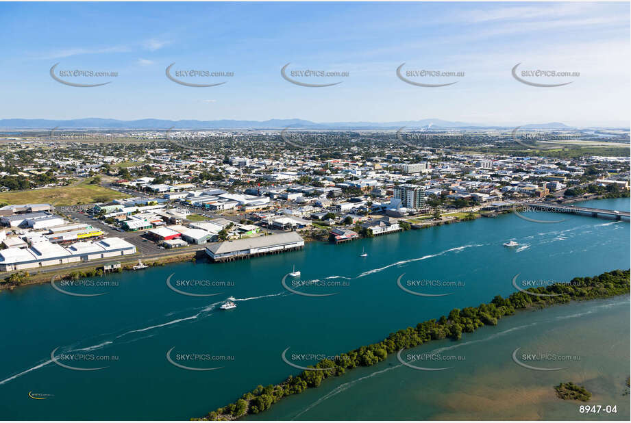 Aerial Photo Mackay CBD QLD Aerial Photography