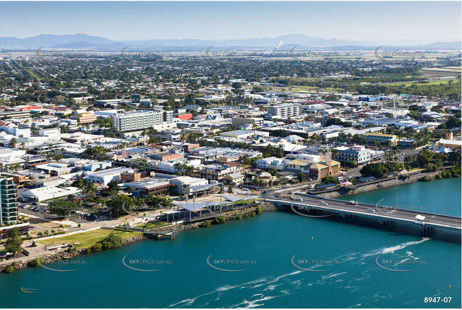 Aerial Photo Mackay CBD QLD Aerial Photography