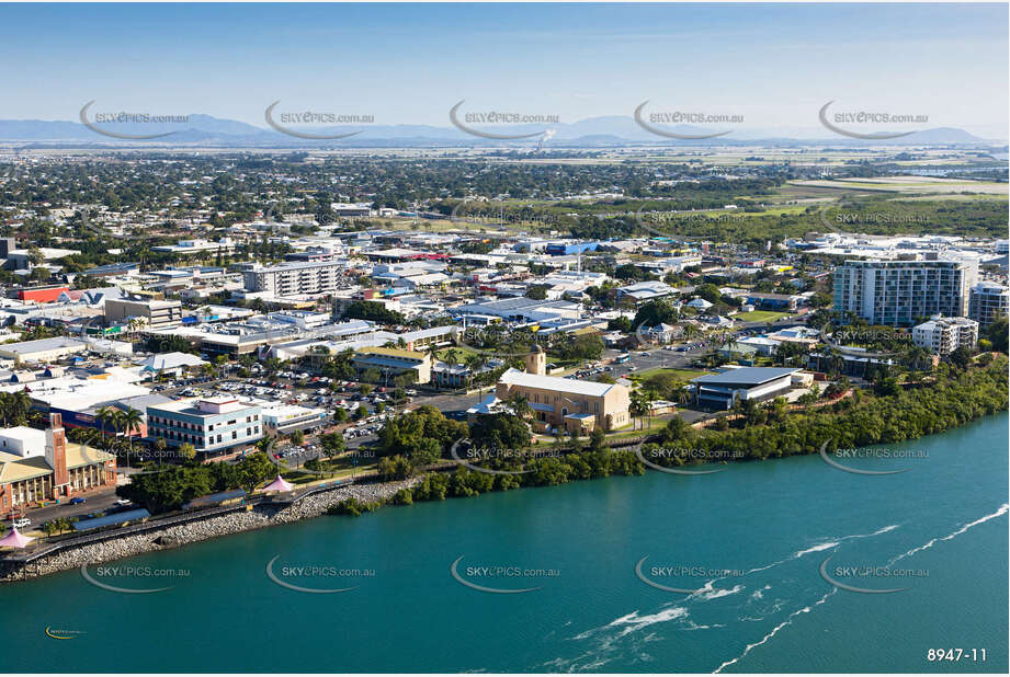 Aerial Photo Mackay CBD QLD Aerial Photography