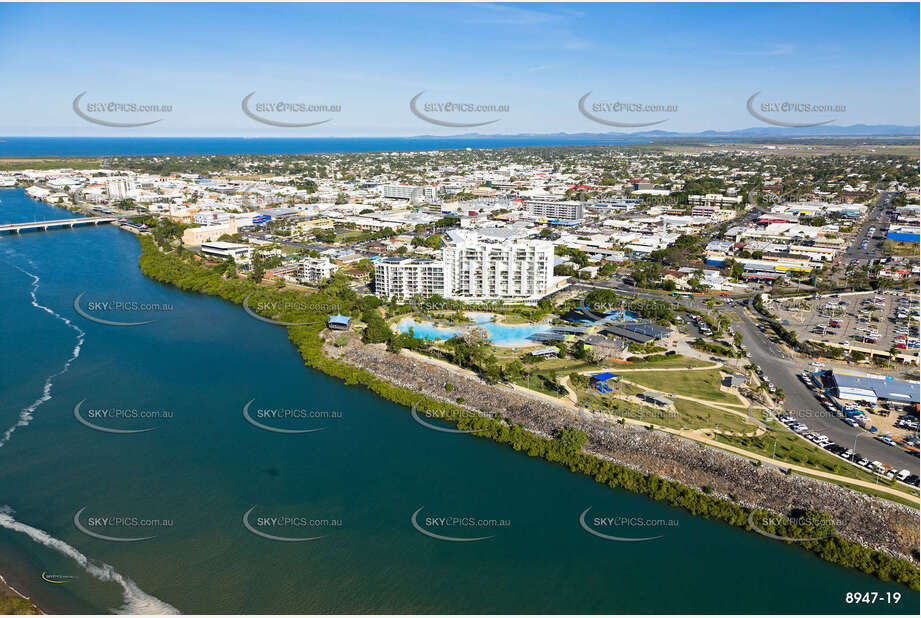 Aerial Photo Mackay CBD QLD Aerial Photography