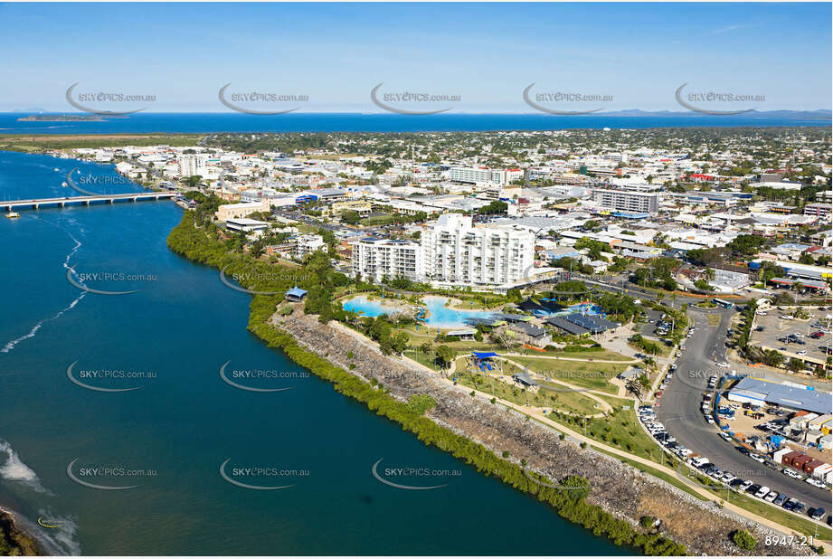 Aerial Photo Mackay CBD QLD Aerial Photography