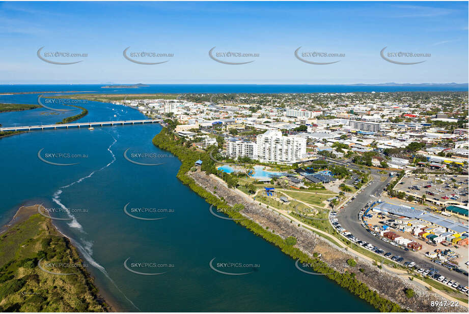 Aerial Photo Mackay CBD QLD Aerial Photography