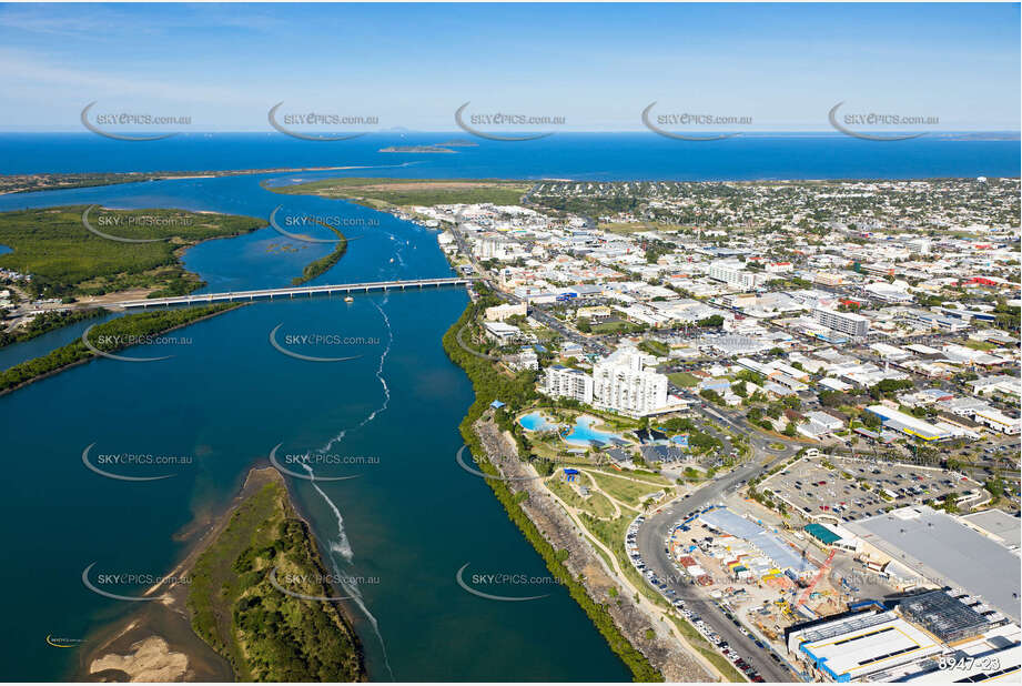 Aerial Photo Mackay CBD QLD Aerial Photography