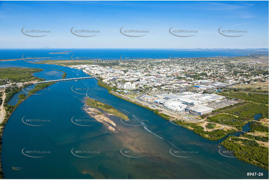 Aerial Photo Mackay CBD QLD Aerial Photography