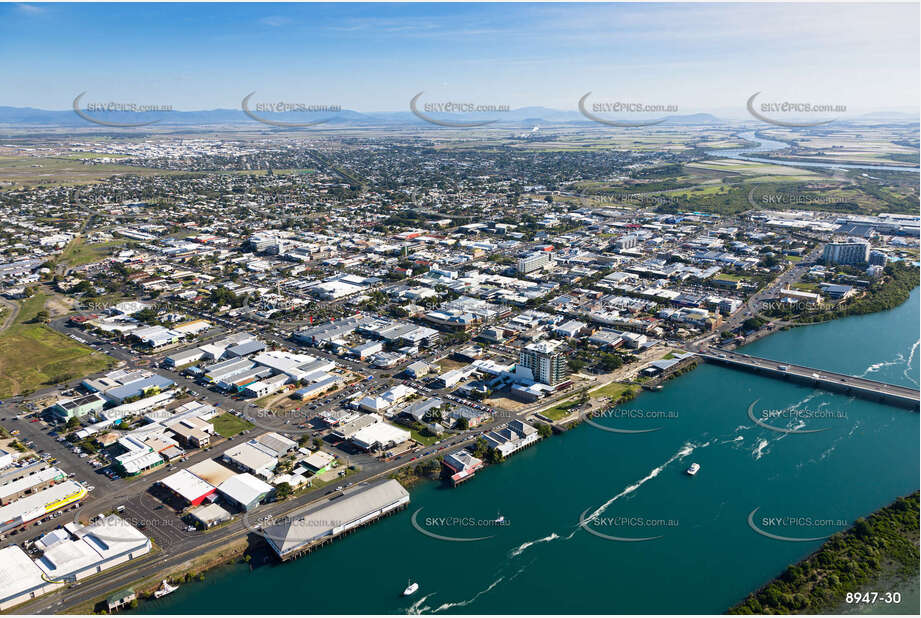 Aerial Photo Mackay CBD QLD Aerial Photography