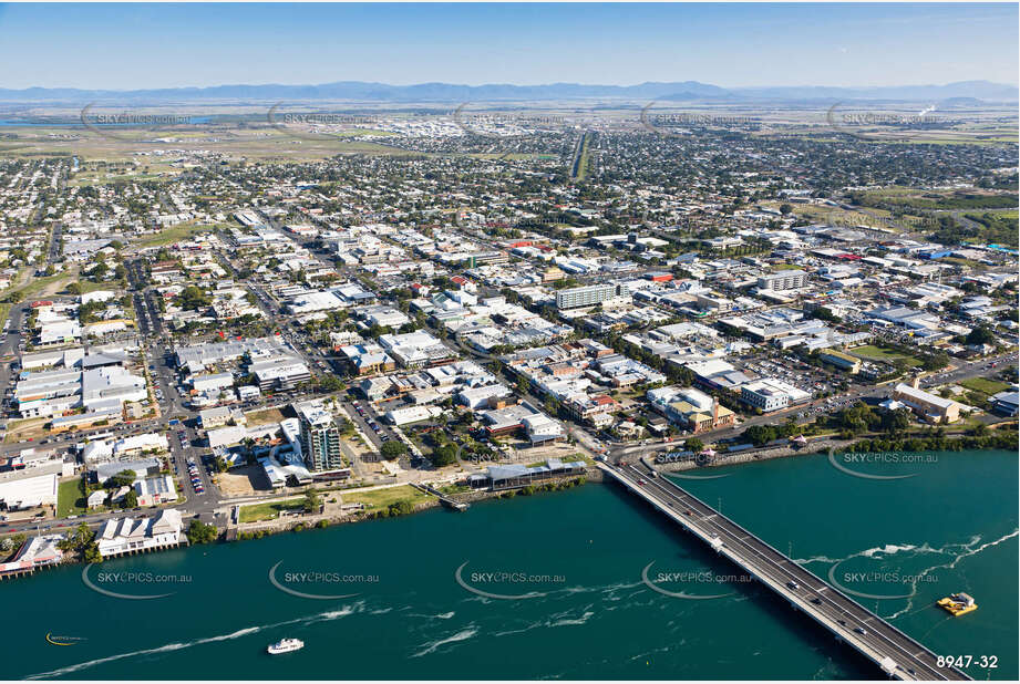 Aerial Photo Mackay CBD QLD Aerial Photography