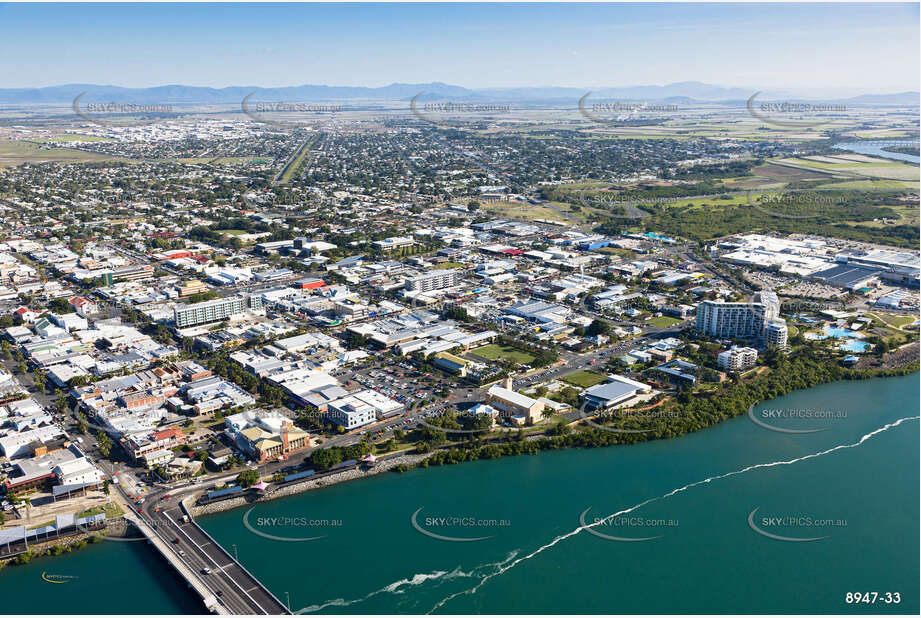 Aerial Photo Mackay CBD QLD Aerial Photography