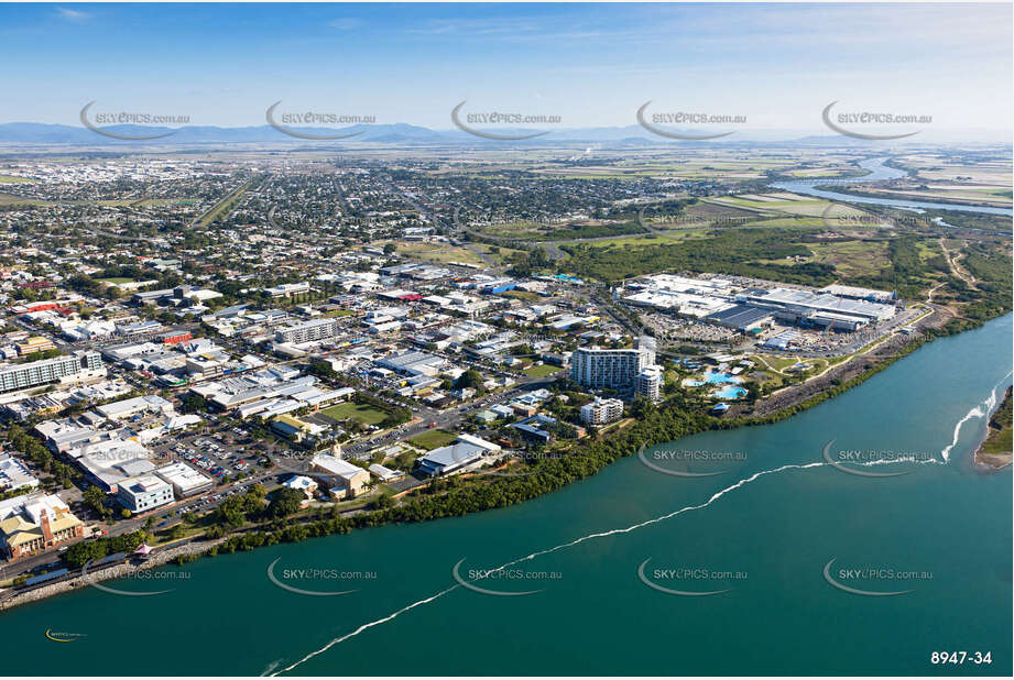 Aerial Photo Mackay CBD QLD Aerial Photography