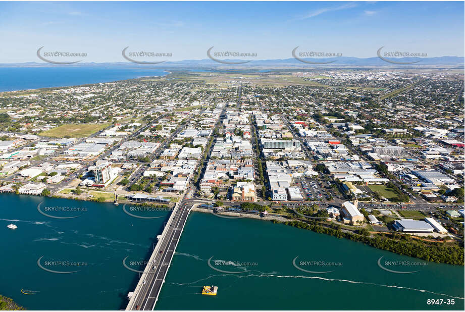 Aerial Photo Mackay CBD QLD Aerial Photography