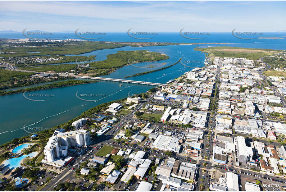 Aerial Photo Mackay CBD QLD Aerial Photography