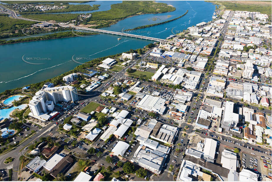 Aerial Photo Mackay CBD QLD Aerial Photography