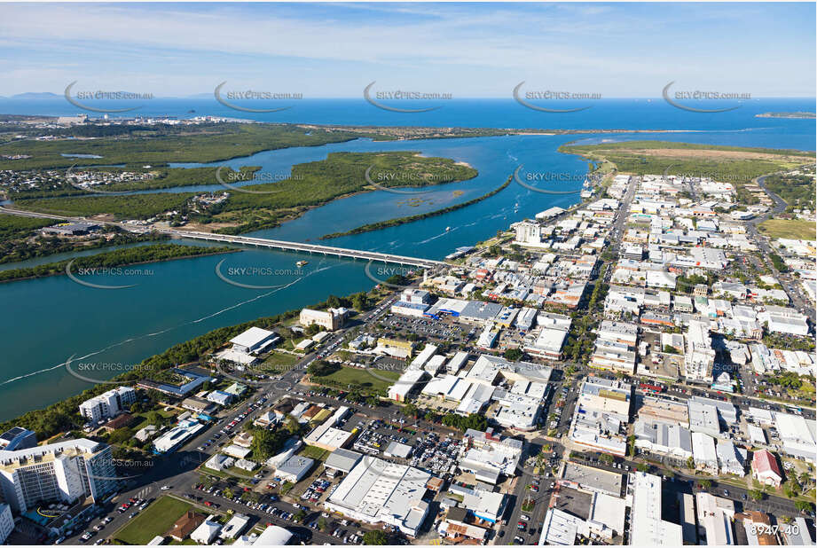 Aerial Photo Mackay CBD QLD Aerial Photography