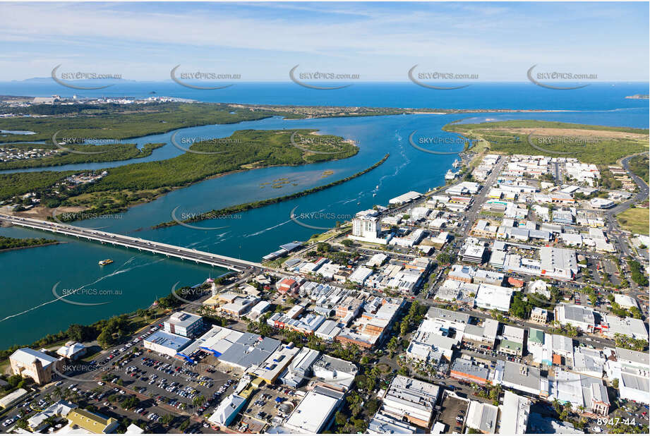 Aerial Photo Mackay CBD QLD Aerial Photography