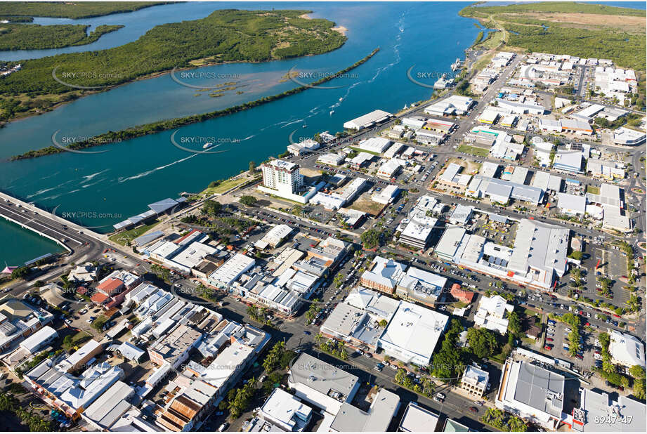 Aerial Photo Mackay CBD QLD Aerial Photography