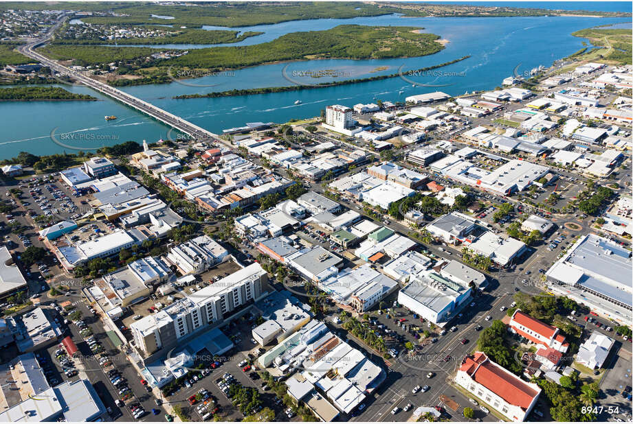 Aerial Photo Mackay CBD QLD Aerial Photography