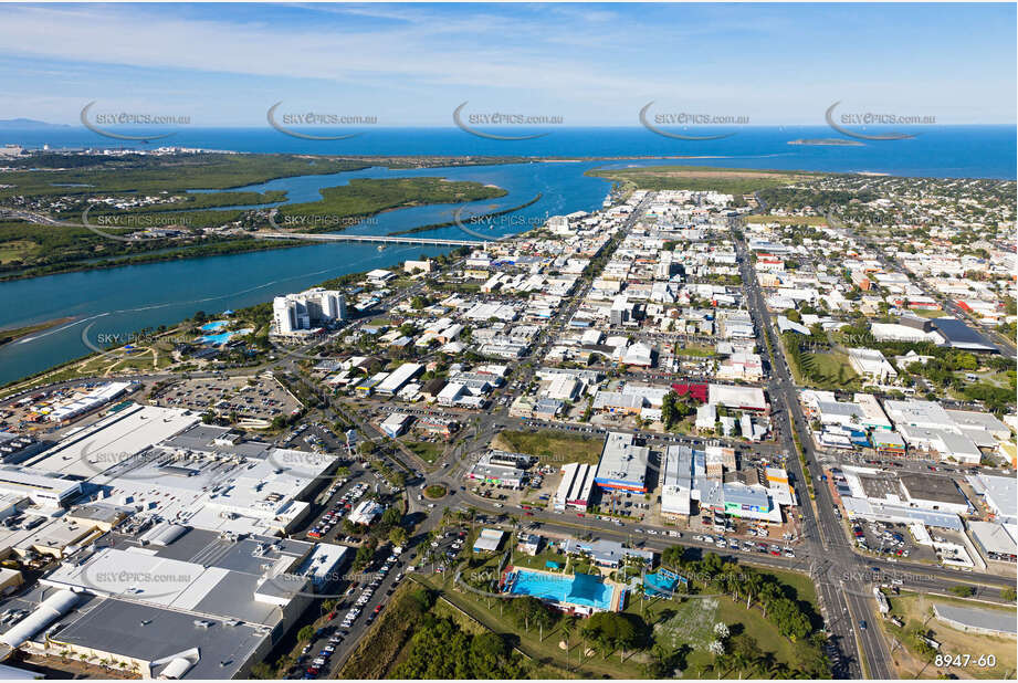 Aerial Photo Mackay CBD QLD Aerial Photography