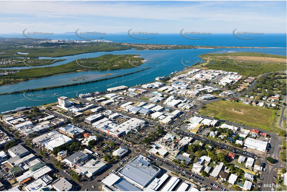 Aerial Photo Mackay CBD QLD Aerial Photography