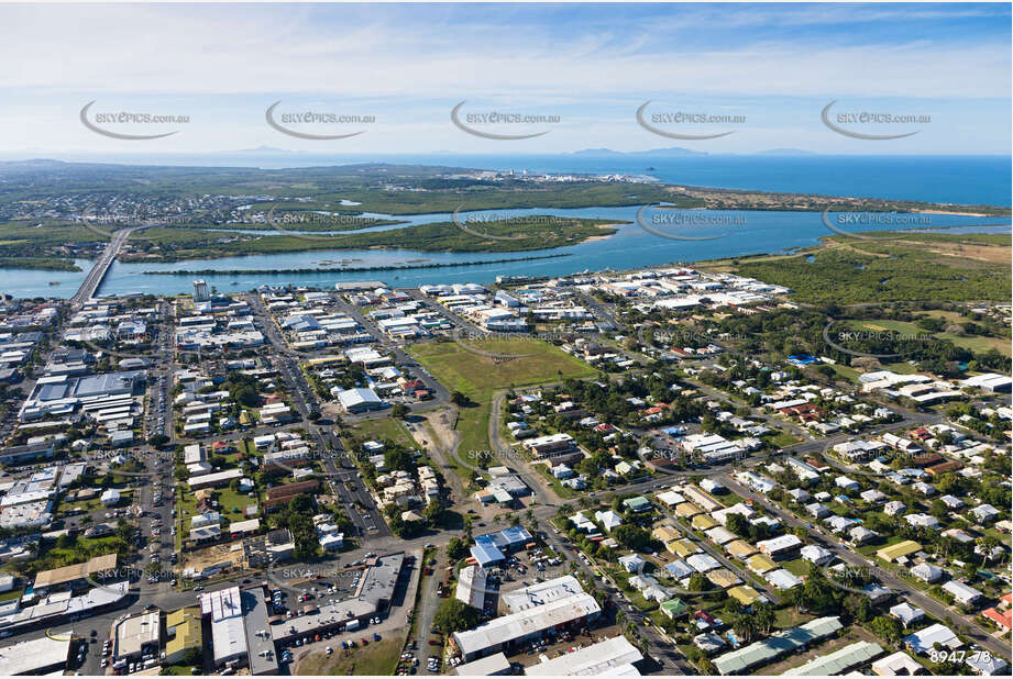 Aerial Photo Mackay CBD QLD Aerial Photography