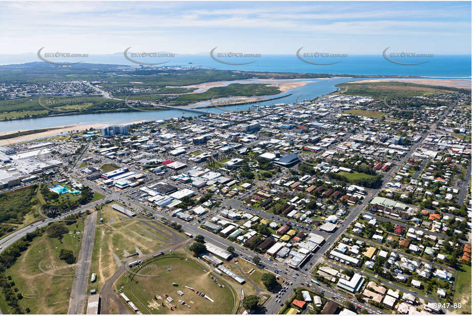 Aerial Photo Mackay CBD QLD Aerial Photography