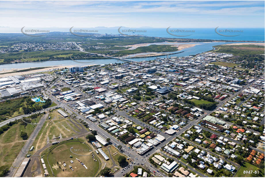 Aerial Photo Mackay CBD QLD Aerial Photography