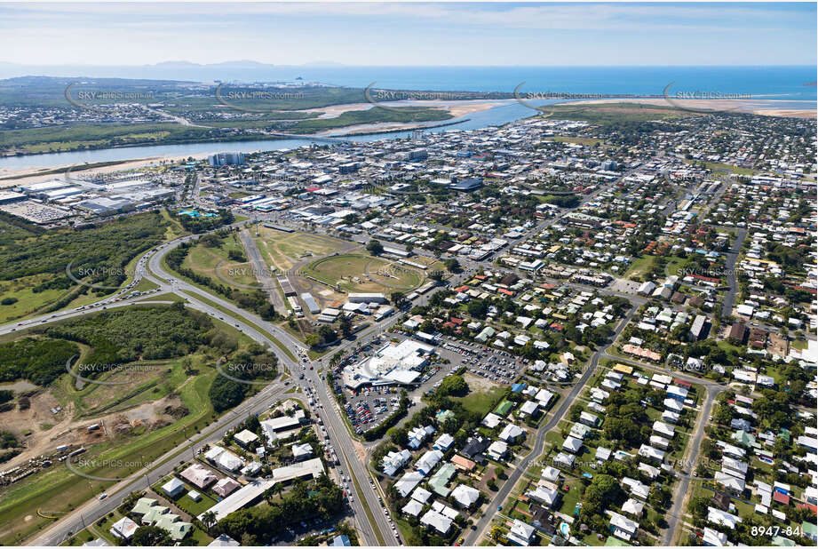 Aerial Photo Mackay CBD QLD Aerial Photography