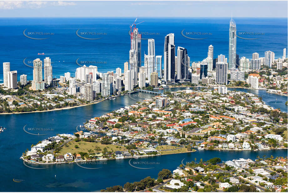 Aerial Photo Chevron & Cronin Island QLD Aerial Photography