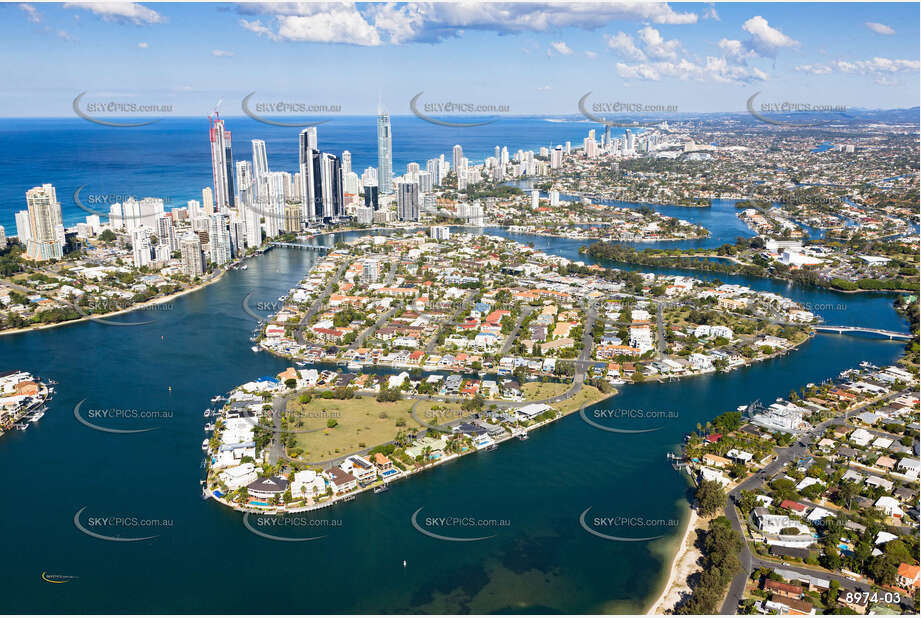 Aerial Photo Chevron & Cronin Island QLD Aerial Photography