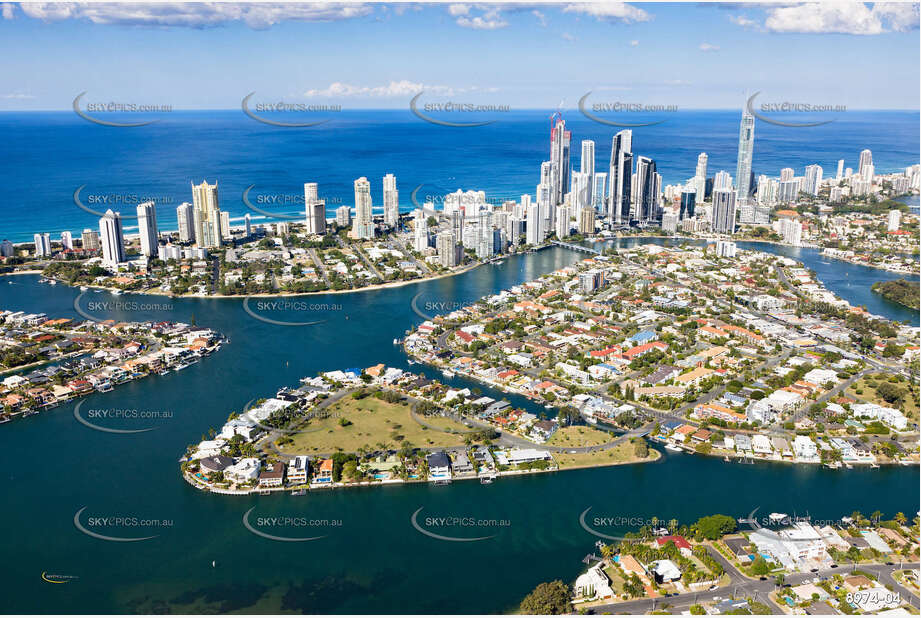 Aerial Photo Chevron & Cronin Island QLD Aerial Photography