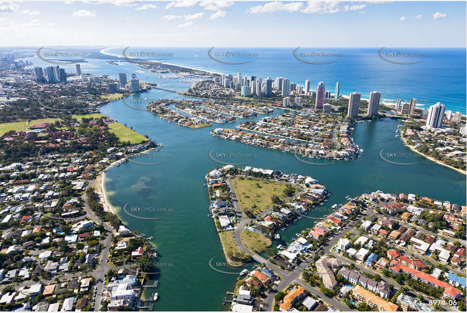 Aerial Photo Chevron & Cronin Island QLD Aerial Photography