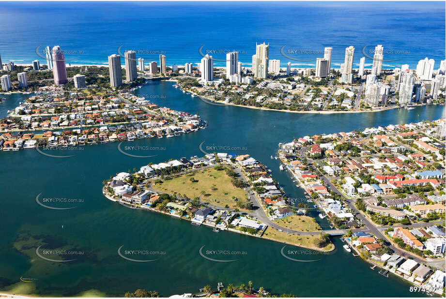 Aerial Photo Chevron & Cronin Island QLD Aerial Photography