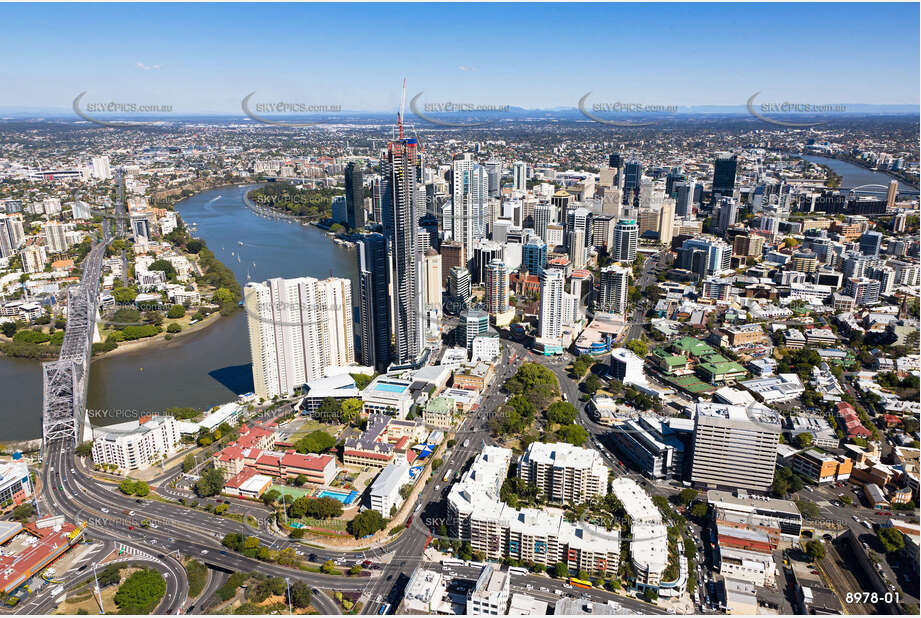 Aerial Photo Brisbane CBD QLD Aerial Photography