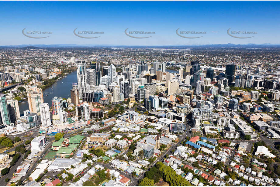 Aerial Photo Brisbane CBD QLD Aerial Photography