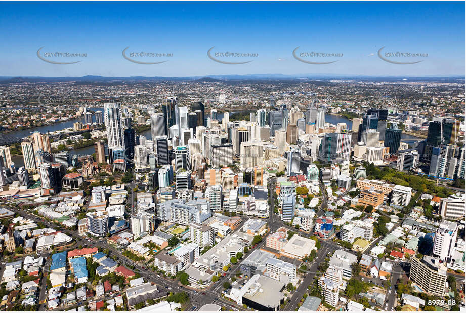 Aerial Photo Brisbane CBD QLD Aerial Photography