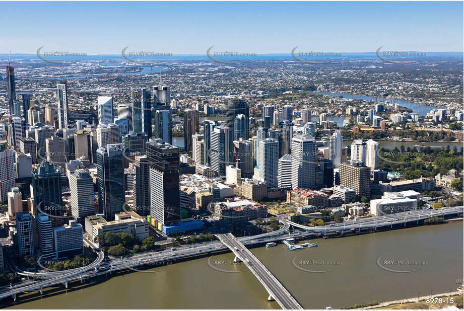 Aerial Photo Brisbane CBD QLD Aerial Photography