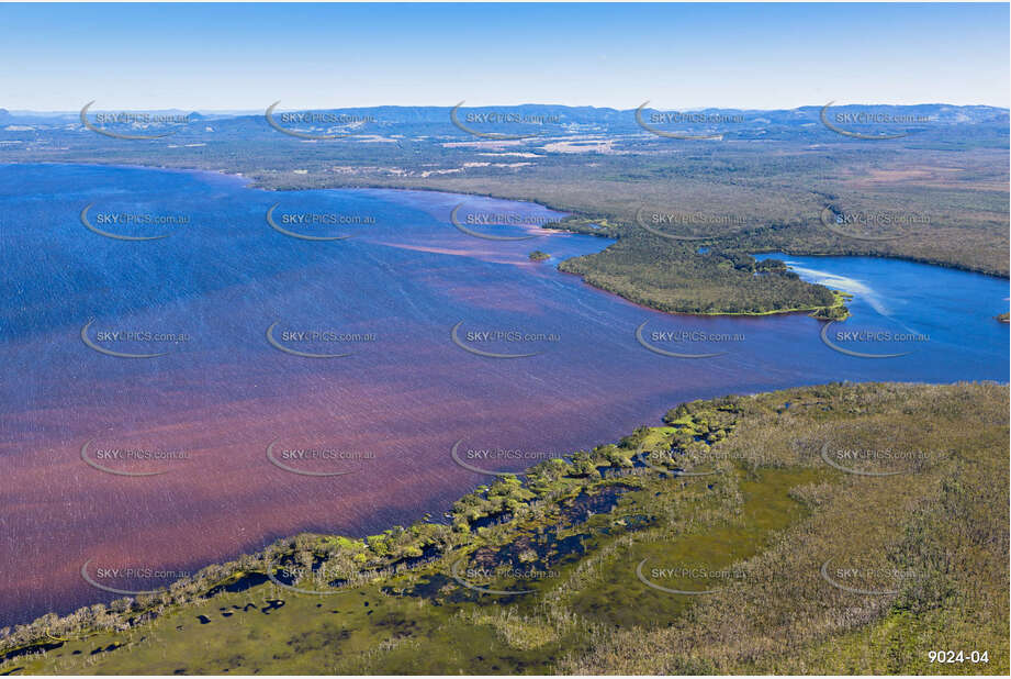 Entrance to the Noosa River Everglades Aerial Photography